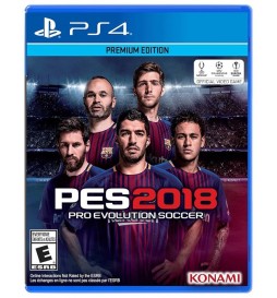 JEUX PS4 PES 2018