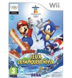 JEU WII MARIO & SONIC AUX JEUX OLYMPIQUES D'HIVER