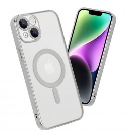 COQUE COVERME MAGSAFE IPHONE 13/14 ARGENT