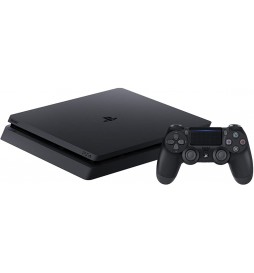 CONSOLE SONY PS4 SLIM NOIR 500 GO + 1 MANETTE GÉNÉRIQUE