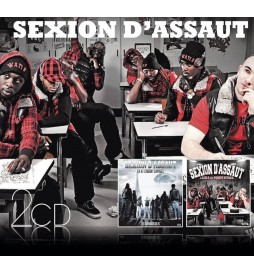 COFFRET CD SEXION D'ASSAUT DOUBLE ALBUM (EN ATTENDANT L'APOGÉE ET L'ÉCOLE DES POINTS VITAUX)