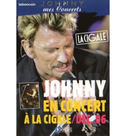 DVD DE MUSIQUE JOHNNY EN CONCERT À LA CIGALE/DÉC. 06