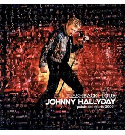 DVD DE MUSIQUE JOHNNY HALLYDAY FLASHBACK TOUR PALAIS DES SPORTS 2006