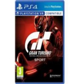 JEUX PS4 GRAN TURISMO SPORT