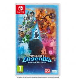 JEU SWITCH MINECRAFT LEGENDS DELUXE EDITION