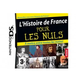 JEU DS L'HISTOIRE DE FRANCE POUR LES NULS
