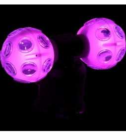 IBIZA TWIN ROTOLED RGB LED BALLS EFFECTS