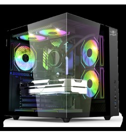 BOITIER ATX-MATX VIDE GAMING LED ARGB ADRESSABLE SPIRIT OF GAMER BANDIT GT DARK