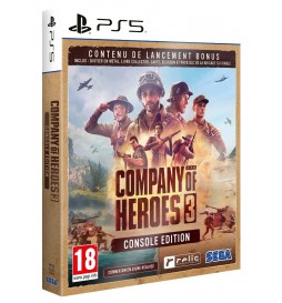 JEU PS5 COMPANY OF HEROES 3 CONSOLE EDITION + STYLEBOOK