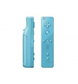 MANETTE SANS FIL POUR WII NINTENDO  WIIMOTE BLEU  AVEC MOTIONPLUS INTÉGRÉ