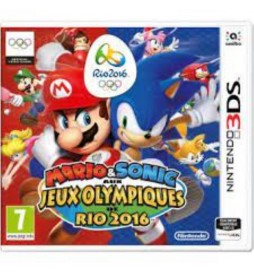 JEU 3DS MARIO & SONIC AU JEUX OLYMPIQUES RIO 2016 