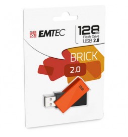 CLE USB EMTEC 128GB  C350 BRICK